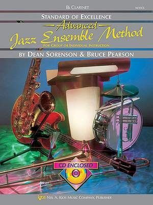 Clarinete + Cd Sorenson/Pearson Kjos W35cl. Jazz Ensemble Method- Advanced - (Standard Of Excellence