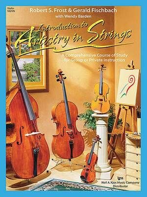 Violin + Cd Frost/Fischbach/Barden Kjos Music 102vn. Introduction To Artistry In Strings (9780849734