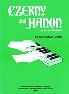 Piano Czerny Kjos Music  Gp30. Czerny Y Hanon (Grado Intermedio)