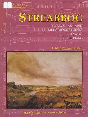 Piano Snell Kjos Music Gp407. Streabbog: 12 Easy & Melodious Studies Op. 63  (9780849762727)