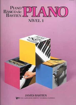Piano Bastien Kjos Music Wp201p. Piano Basico Vol.1 (Portugues)