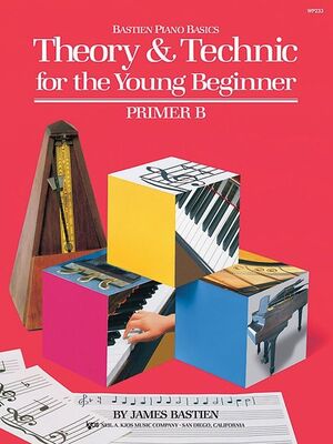 Piano Bastien Kjos Music Wp233. Theory & Technic For The Young Beginner (Primer B)