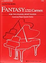 Duo Piano Bizet Kjos Music Wp365. Fantasia De La Obra 'Carmen' De Bizet