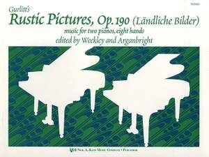 Duo Piano (8 Manos) Gurlitt Kjos Wp600. Rustic Pictures Op.190 (Landliche Bilder)