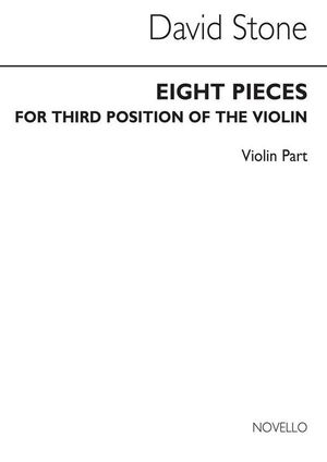 Eight Pieces In 3rd Position (Violin Part)
