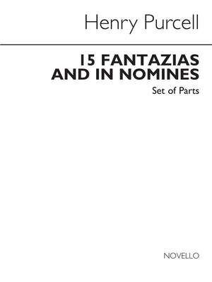 Fantazias & In Nomines (Parts)