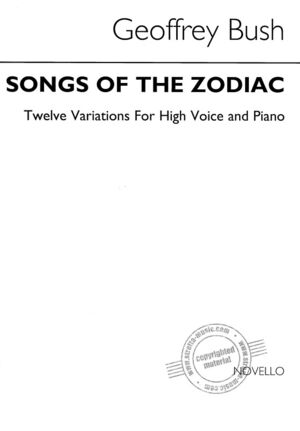 Songs Of The Zodiac For Voice And Piano