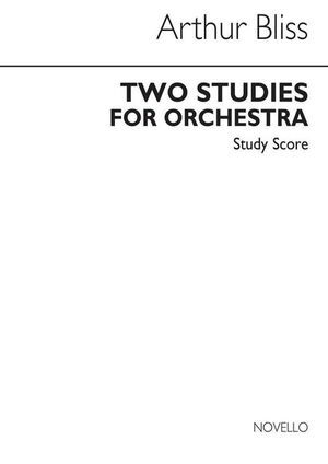 Arthur Bliss Two Studies (estudios) for Orchestra