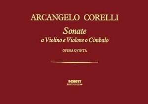 Sonata a Violino e Violone o Cimbalo op. 5/1-12