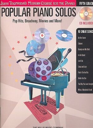 Popular Piano Solos Grade 5 Book/CD Pack