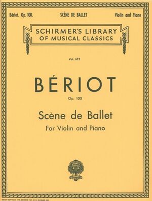 Scne de Ballet, Op. 100
