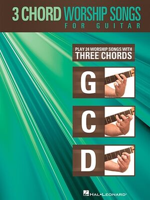 3-Chord Worship Songs For Guitar (Guitarra)