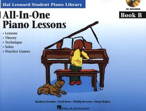 All-In-One Piano Lessons: Book B