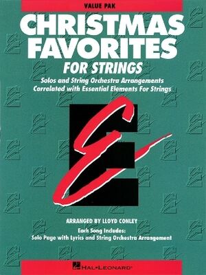 Essential Elements Christmas Favorites for Strings-conductor score and CD)