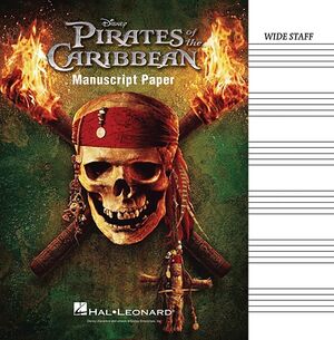 Pirates of the Caribbean: Manuscript Paper