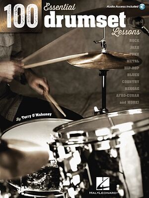 100 Essential Drumset Lessons (Batería)