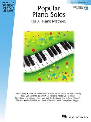 Popular Piano Solos 2nd Edition - Level 1
