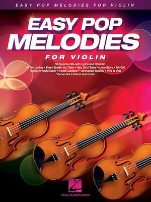 Easy Pop Melodies - for Violin