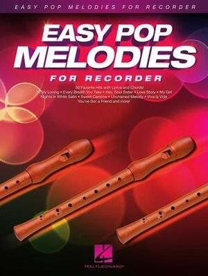 Easy Pop Melodies - for Recorder