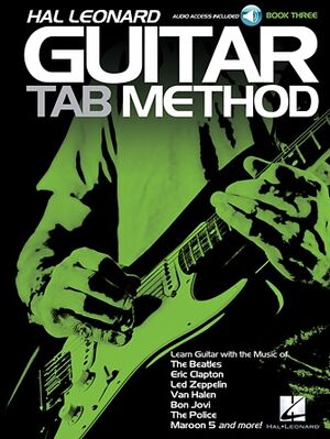 Hal Leonard Guitar TAB method book 3 (Guitarra)