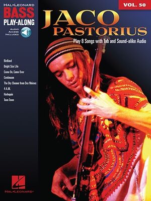 Bass Play-Along Volume 50: Jaco Pastorius