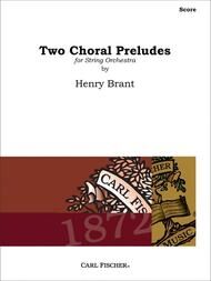 Two Choral Preludes
