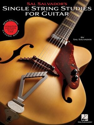 Sal Salvador's Single String Studies (estudios) for Guitar
