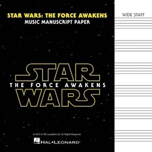 Star Wars: The Force Awakens (Manuscript Paper)