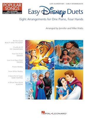 Easy Disney Duets - Popular Songs Series