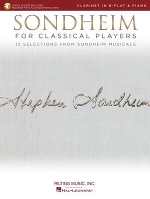 Sondheim For Classical Players - Clarinet