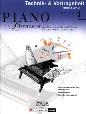 Piano Adventures: Technik- & Vortragsheft Stufe 3