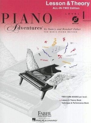 Piano Adventures All-In-Two Level 1 Les & Th. + CD