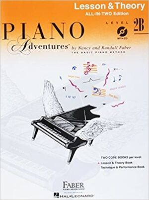 Piano Adventures All-In-Two Level 2B Lesson+Theory