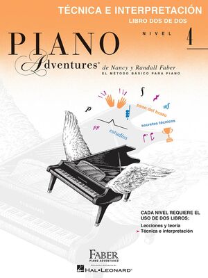 Piano Adventures: Técnica e Interpretación Nivel 4. Libro 2 de 2