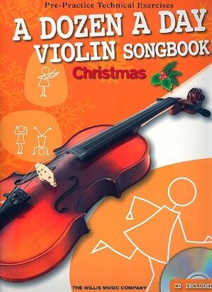 A Dozen A Day Violin Songbook: Christmas