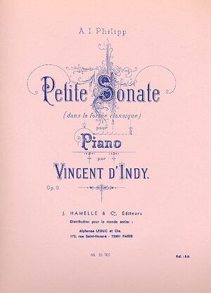 Petite Sonate (sonata) Op9