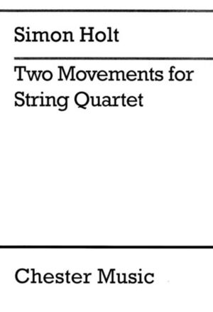 Two Movements Score - String Quartet