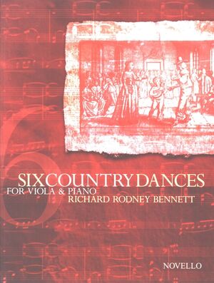 Six Country Dances (Viola/Piano)