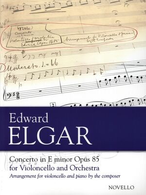 Concerto For Cello And Orchestra In E Minor Op.85