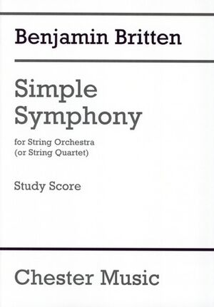 Simple Symphony (sinfonía) For String Orchestra - String Quartet or String Orchestra