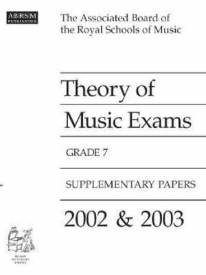 Theory Of Music Examinations Supp. Papers - Gr 7