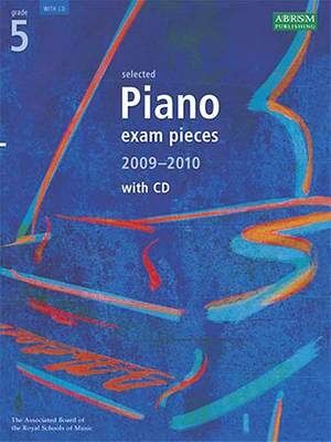 ABRSM Selected Piano Exam Pieces 2009-2010 Gr 5