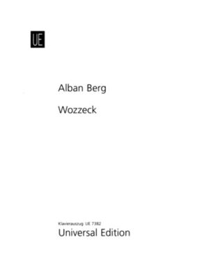 BERG WOZZECK Vocal Score op. 7