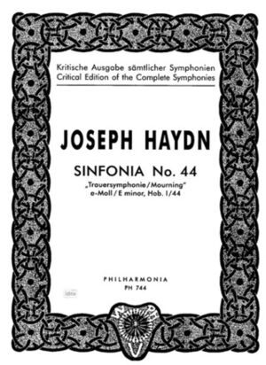 Symphony (sinfonía) No.44 Hob. I:44