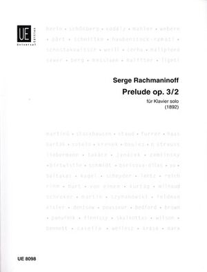 RACHMANINOFF PRELUDE Csmin Op3/2 S.Pft op. 3/2