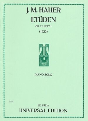 Etüden (estudios) op. 22/1-5 Band 1