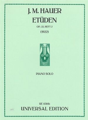Etüden (estudios) op. 22/6-9 Band 2