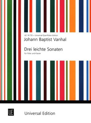 VANHAL DREI LEICHTE SONATEN (sonatas) Fl Pft