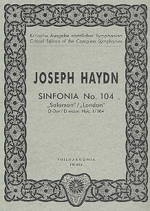 Symphony (sinfonía) No.104 Hob. I:104