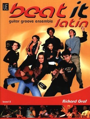 beat it  Latin  guitar groove ensemble